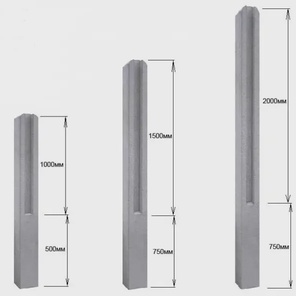 Столб еврозабора